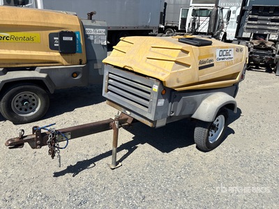 2010 Atlas Copco XAS185JDRSC 185 cfm Mobile Air Compressor