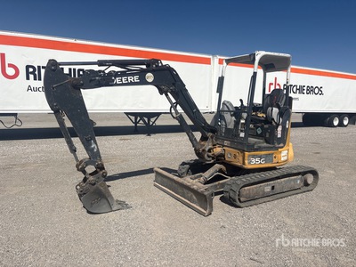 2019 John Deere 35G Minikoparka