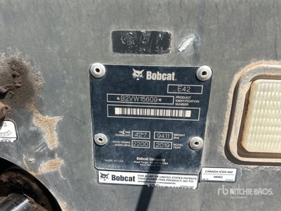 2019 Bobcat E42-T4 Mini-pelle