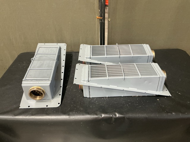 (3) Cat 3N-4363 Aftercooler Core Assemblies