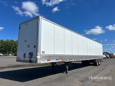 2008 Wabash 53 ft x 102 in T/A Van Trailer