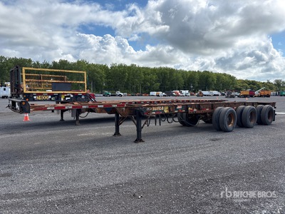 2007 Max Atlas 40 ft Spread Axle Tri/A مقطورة حاويات