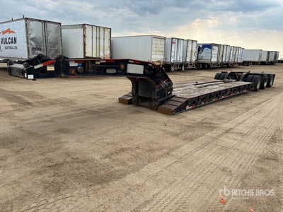 2011 Aspen 55 ton Tri/A Removable Gooseneck dieplader