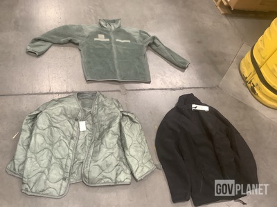 (73) Cold Weather Jackets, (14) Cold Weather Liners & (1) Cold Weather Shirt