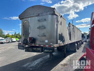 2016 Stargate 46 ft Quad/A Aluminum End Dump Trailer (Inoperable)