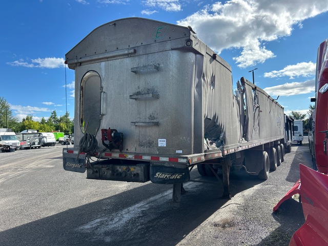 2016 Stargate 46 ft Quad/A Aluminum End Dump Trailer (Inoperable)
