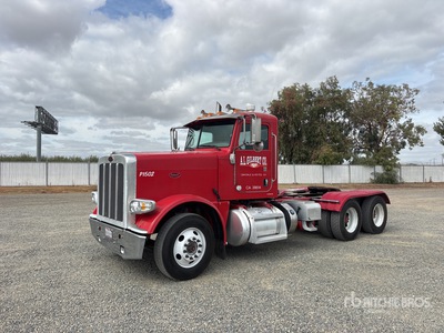 2015 Peterbilt 389 6x4 T/A Day Cab Truck Tractor