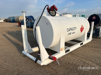 2400 L Skid Mounted Steel Fuel Tank