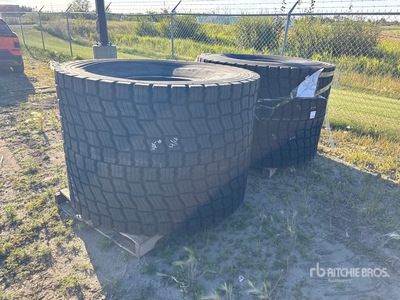 Quantity of (4) Beaver 23.5R25 Radial Tires