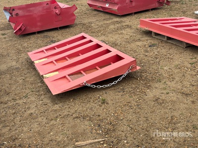 18000 lb Sea Container Ramp - Forklift & Skid Steer Access CRN6