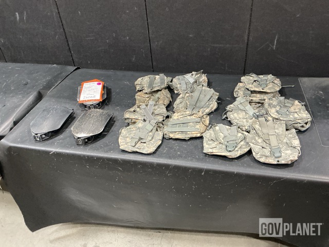 (79) Entrenching Tools, (382) Canteen Pouches & Assorted Items