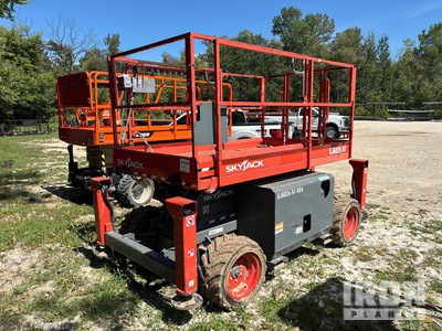 2018 Skyjack SJ6826 RT 4x4 Diesel Scissor Lift (Inoperable)