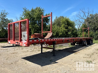 2014 JDH Trussmaster 53 ft T/A Spread Axle Remorque à plateau