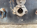 Trailer Chassis with Power Receptacle Functional
