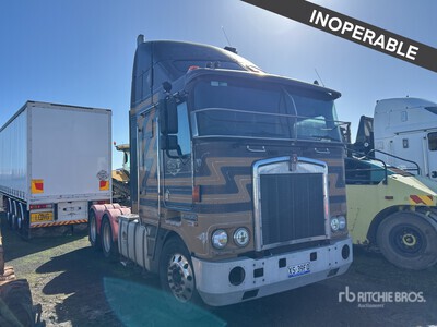 2002 Kenworth K104 6x4 Sleeper Truck Tractor (Inoperable)
