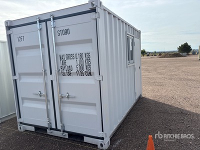 2026 12 ft Multi-Door Open-Sided 12ft long Opslag container