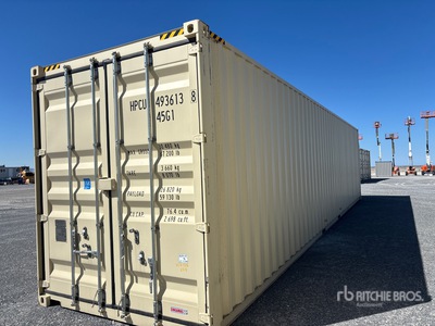 2026 40 ft High Cube Contenedor de almacenamiento