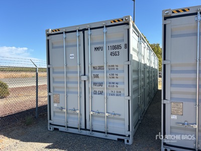 2026 40 ft High Cube Multi-Door Storage Container