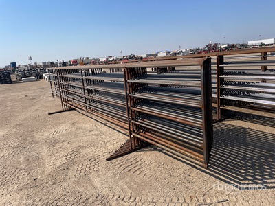 Quantity of (10) 24 ft Livestock Panel
