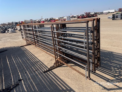 Quantity of (10) 24 ft Livestock Panel