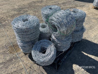 Quantity of (10) 2026 BYT BW04 656Ft 4 Barbs Barbed Wire (Unused)