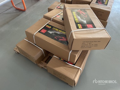 Quantity of (5) 2026 BYT FLOJK035 3.5 ton Dual Pump Floor Gato (Unused)