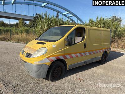 2010 Renault Trafic dci150 Vehicule Utilitaire Cargo Van (Inoperable)