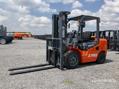 2026 JX POWER CPCD35-3S 7700 lb Pneumatic Tire Forklift (Unused)