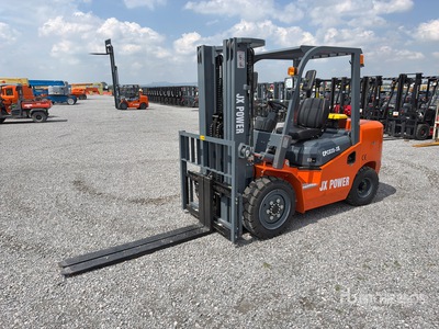 2026 JX POWER CPCD35-3S 7700 lb Pneumatic Tire Forklift (Unused)