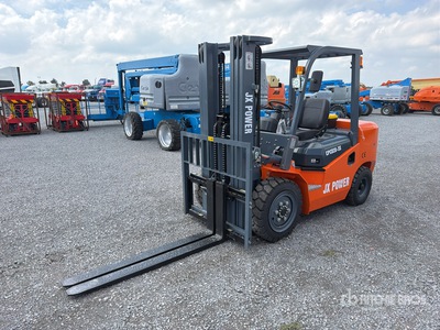 2026 JX POWER CPCD35-3S 7700 lb Pneumatic Tire Forklift (Unused)