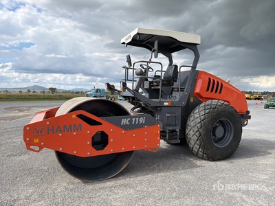 2024 Hamm HC119i Rodillo / Gladde trommelpers