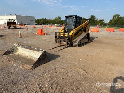 2023 Cat 299D3 Two-Speed High Flow XPS Compacte Schranklader