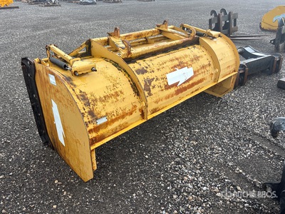 HLA 8 ft Snow Pusher - Fits Wheel Loader