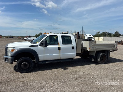 2015 Ford F-550 XL 4x4 Crew Cab Kipper-Lkw