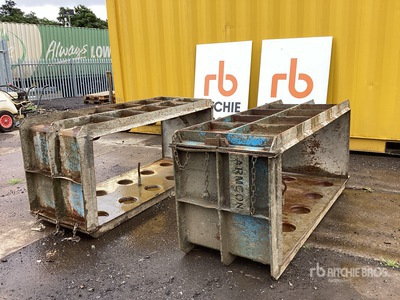 Quantity of (2) Concrete Block Mould