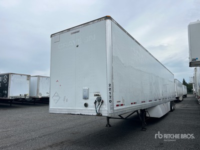 2015 Manac 53 ft x 102 in T/A مقطورة فان