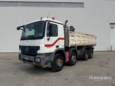 2008 Mercedes Actros 3236 8x4 Camion Bi Benne Tri/A Camión dumper