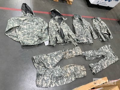(34) Parkas, (28) Jackets & (21) Pairs of Trousers