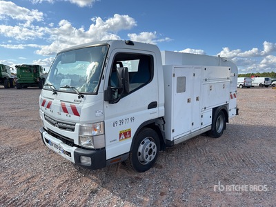 2014 Baroclean Miami 7.5T on 2015 Fuso Canter 7C15 4x2 Porteur Assainissement Camion-citerne à vide (Inoperable)