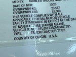 General Appearance with Motor Vehicle Safety Standards Label