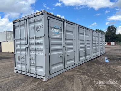 2025 40 ft Multi-Door Storage Container