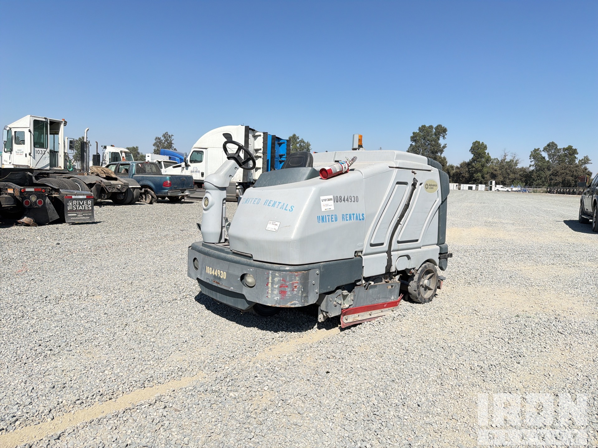 2018 Nilfisk SC8000 Ride-On Floor Scrubber