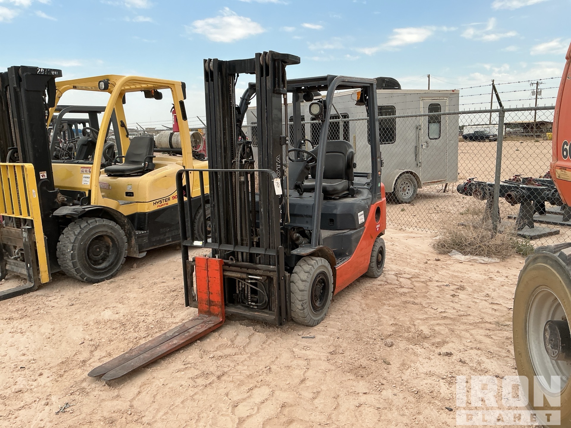 2019 Toyota 8FGU15 4800 lb Forklift