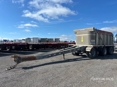2016 Cobra 17 ft Tri/A Pup Dump Trailer