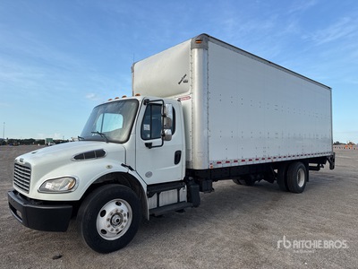 2017 Freightliner M2 106 4x2 Furgoneta caja cerrada