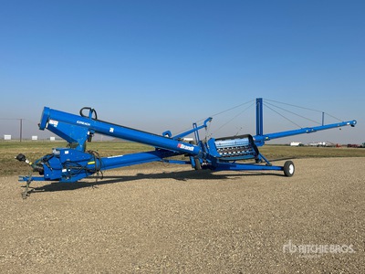 2020 Brandt 1390 13 in x 90 ft Telescopic Swing Grain Auger