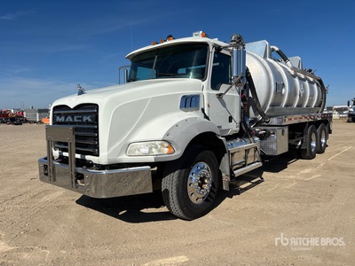 2012 Brenner on 2013 Mack GU813 6x4 Vacuum Tanker Truck