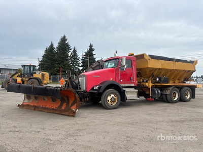 2014 Kenworth T800 6x4 Snow Plow Truck