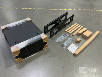 (2) Middle Atlantic Lock Boxes & (4) Dual-Flat Panel Ceiling Mounts
