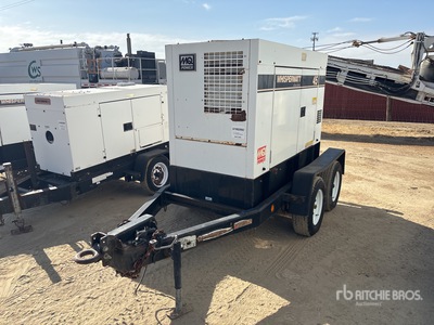 2013 Multiquip Whisperwatt DCA-25USI2 36 kW Mobile Generador